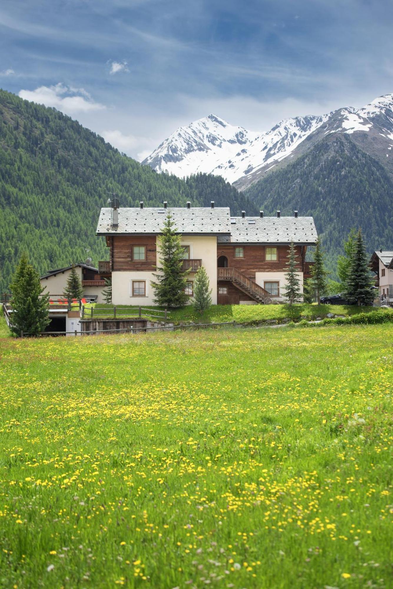 Residence Le Cascate Livigno Kültér fotó