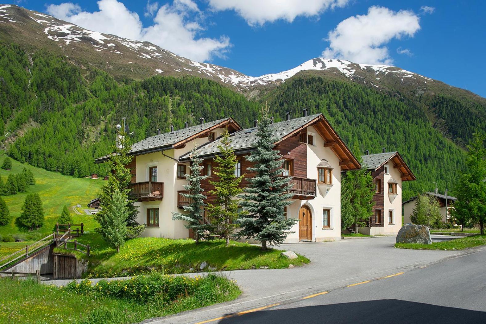 Residence Le Cascate Livigno Kültér fotó